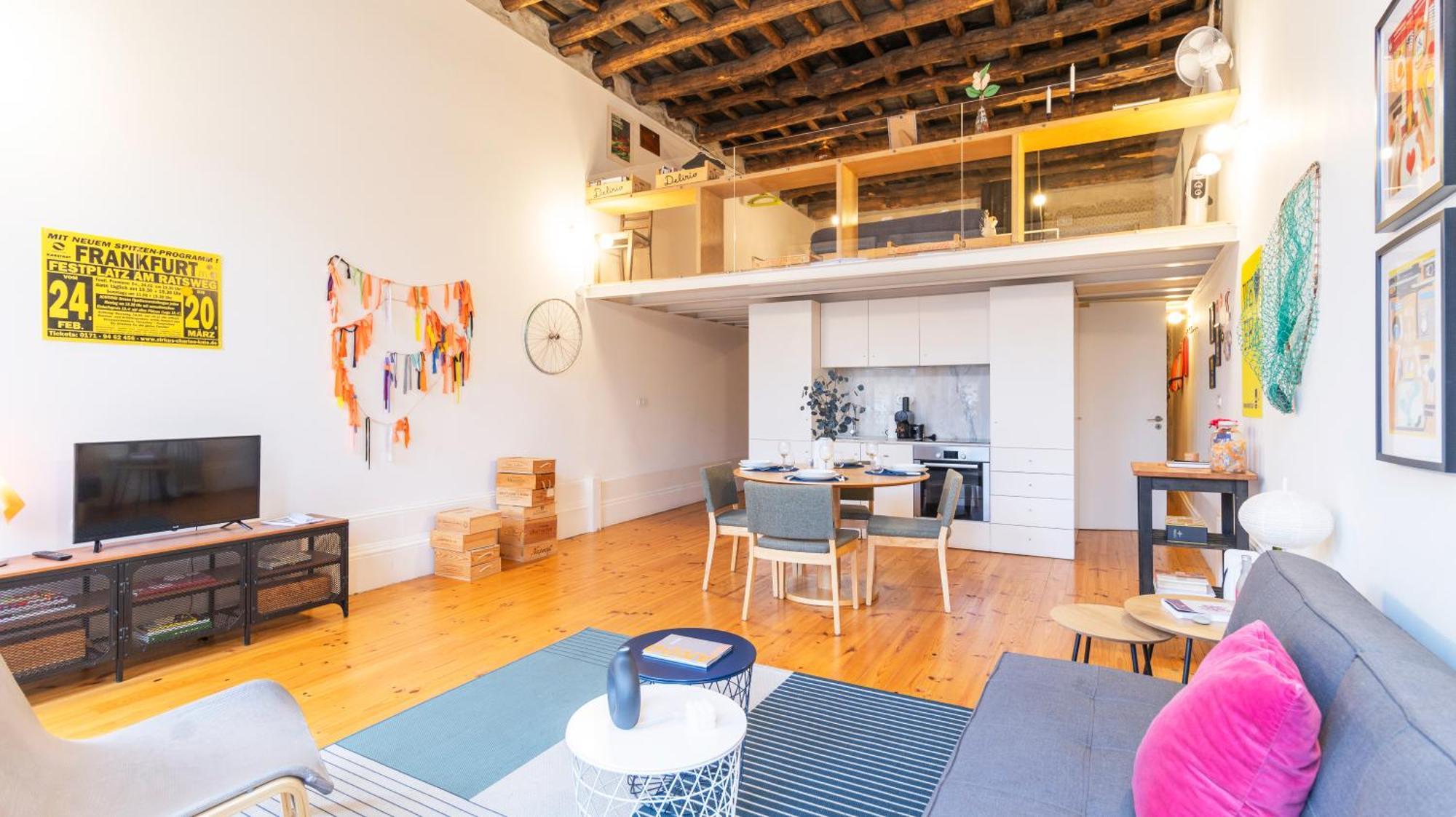 Eccentric Mouzinho Mezzanine By Lovelystay Porto Eksteriør bilde